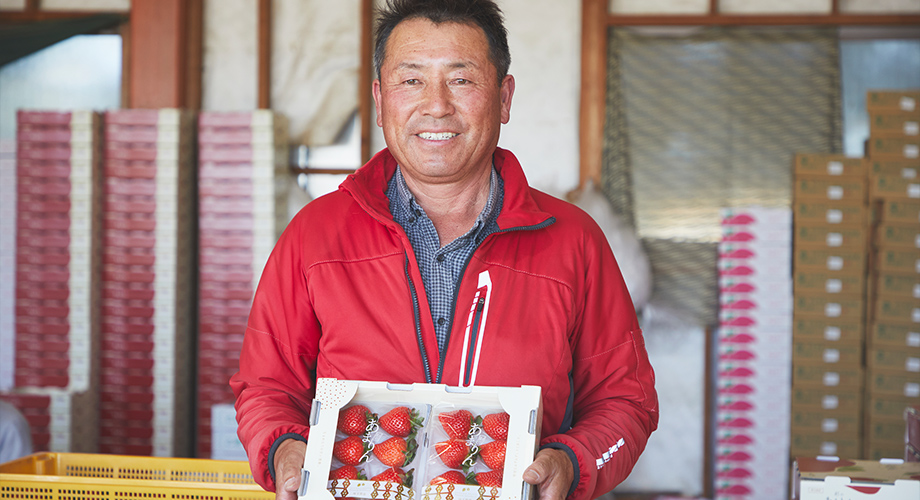 株式会社矢島農園 代表 矢島京治さん