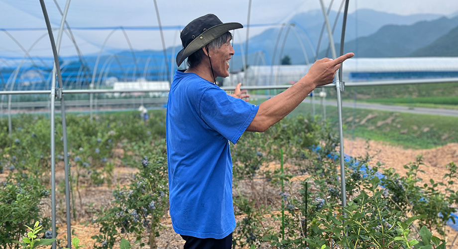 しのふぁ～む 篠原信一さん