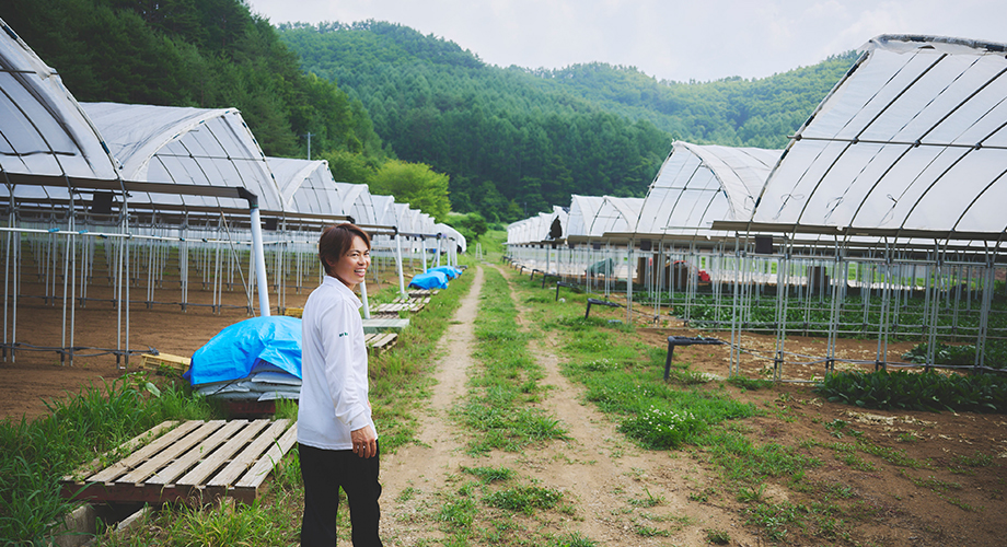 わたらい農場 渡會那央さん