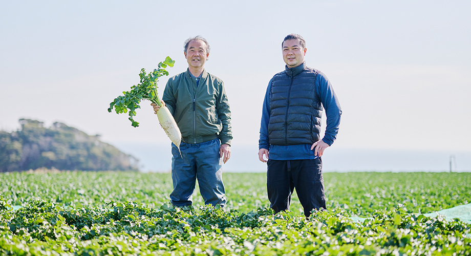 やまわか農園 立川透さん、茂樹さん